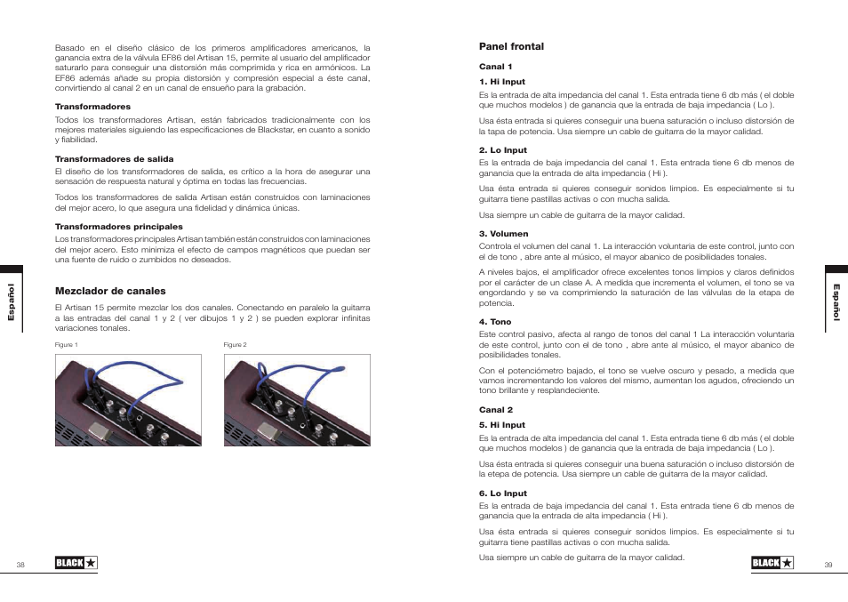 Blackstar Artisan 15 User Manual | Page 20 / 29