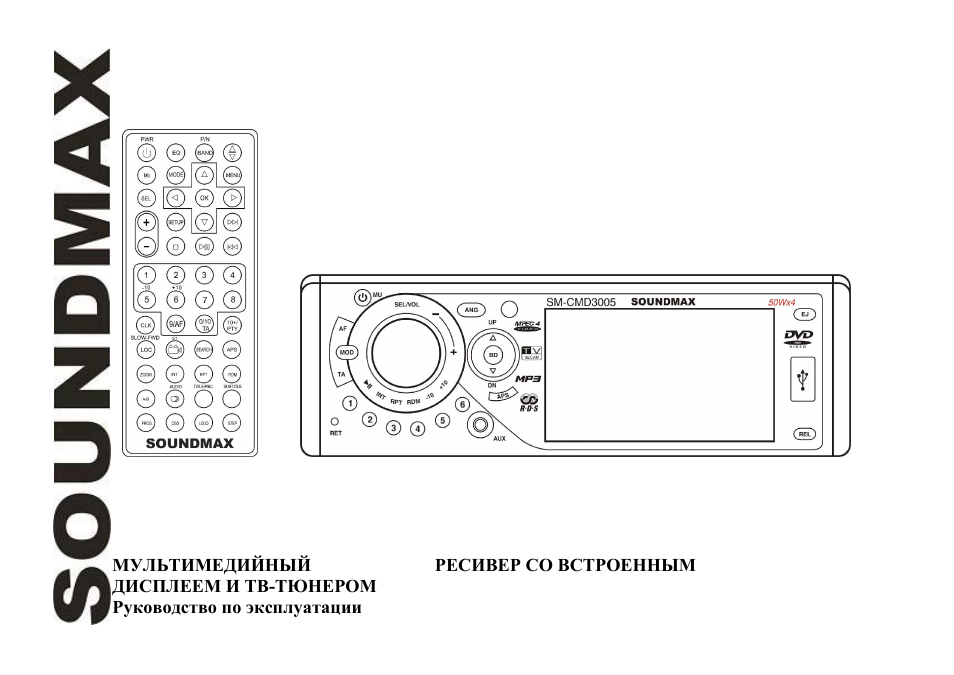 SoundMax SM-CMD3005 User Manual | 67 pages