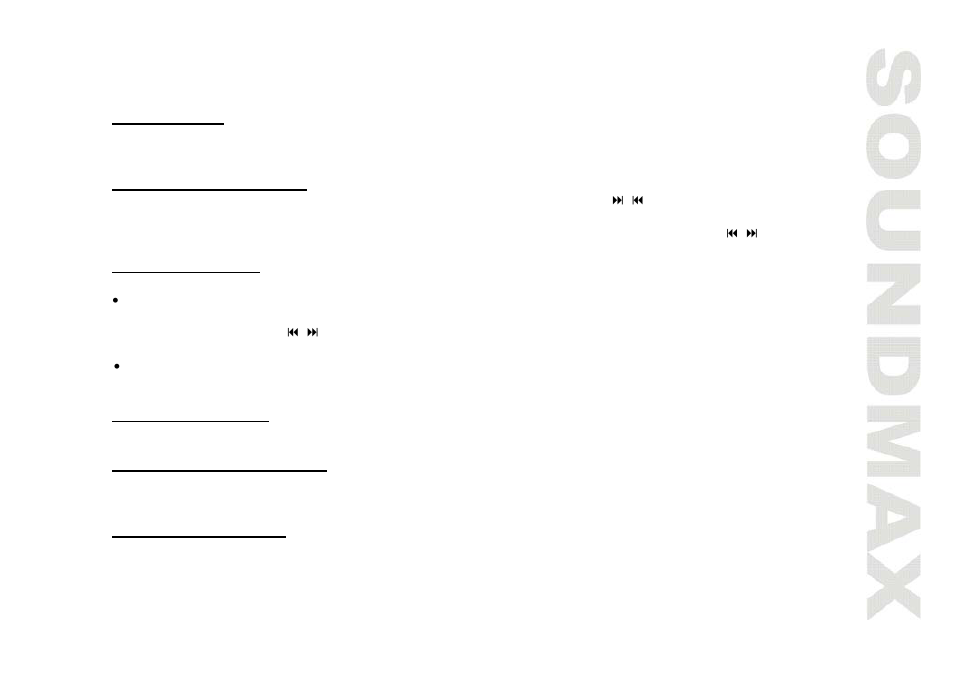 Digital tuner | SoundMax SM-CMD3005 User Manual | Page 15 / 67