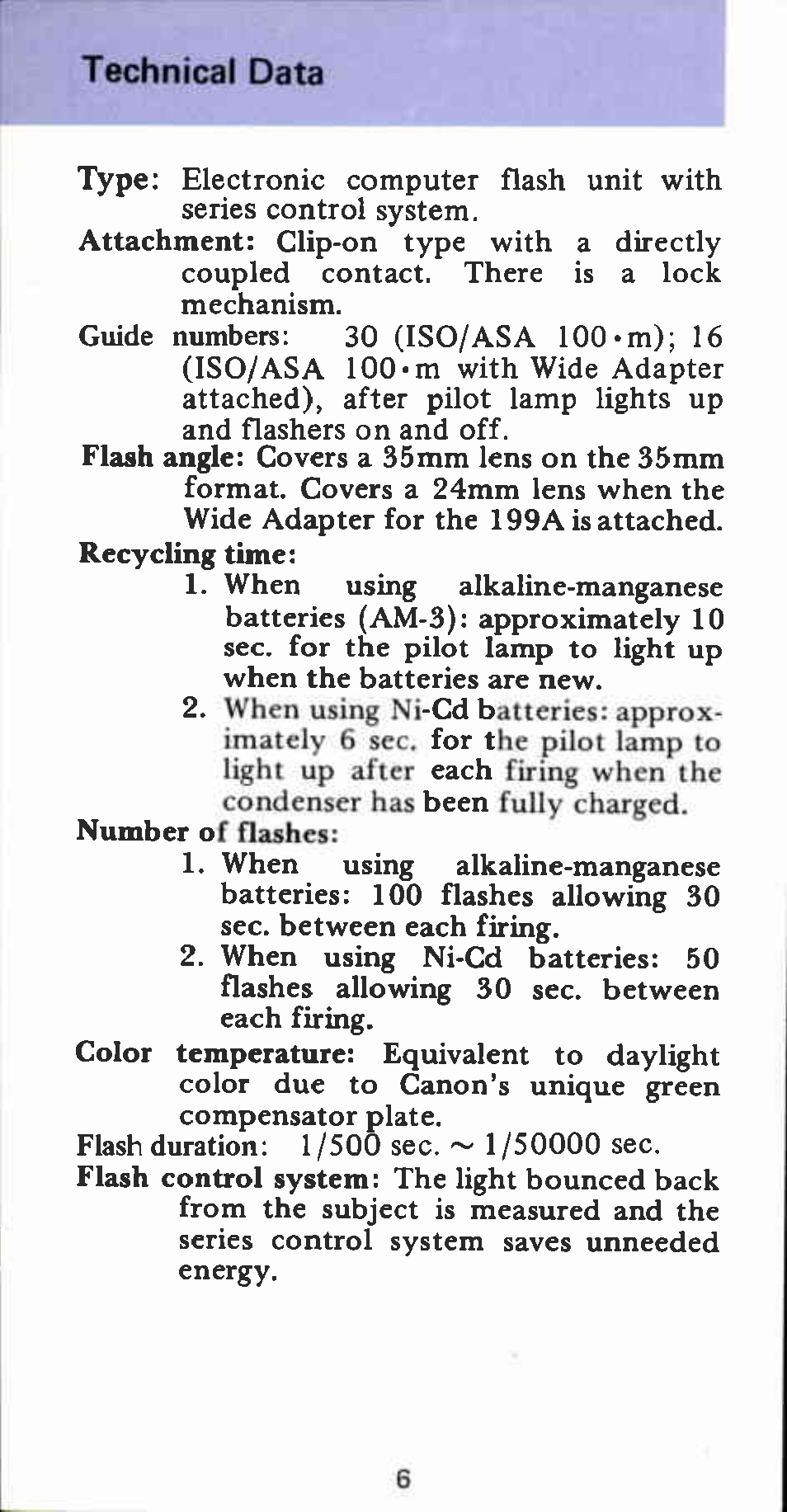 Canon 199 A User Manual | Page 8 / 38