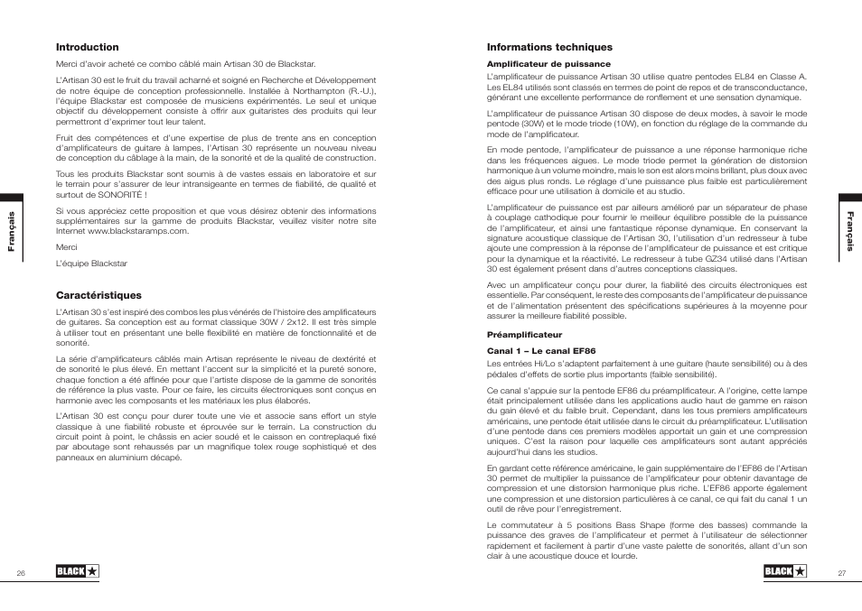 Blackstar Artisan 30 User Manual | Page 14 / 29