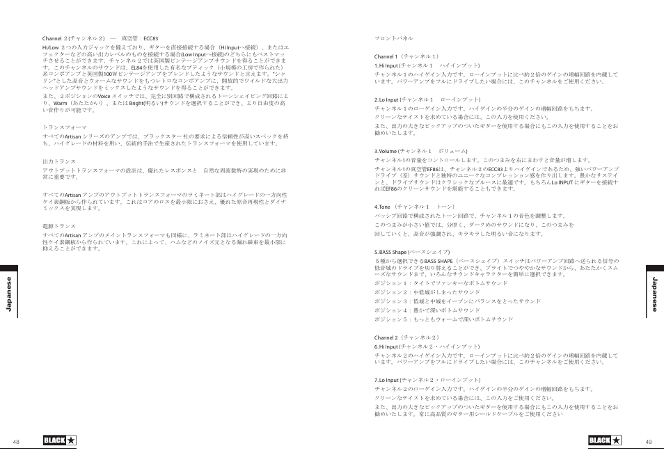 Blackstar Artisan 30 User Manual | Page 25 / 29