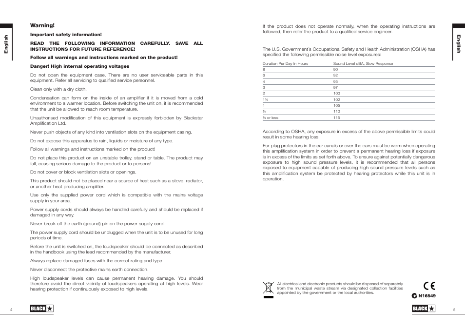 Blackstar Artisan 30 User Manual | Page 3 / 29