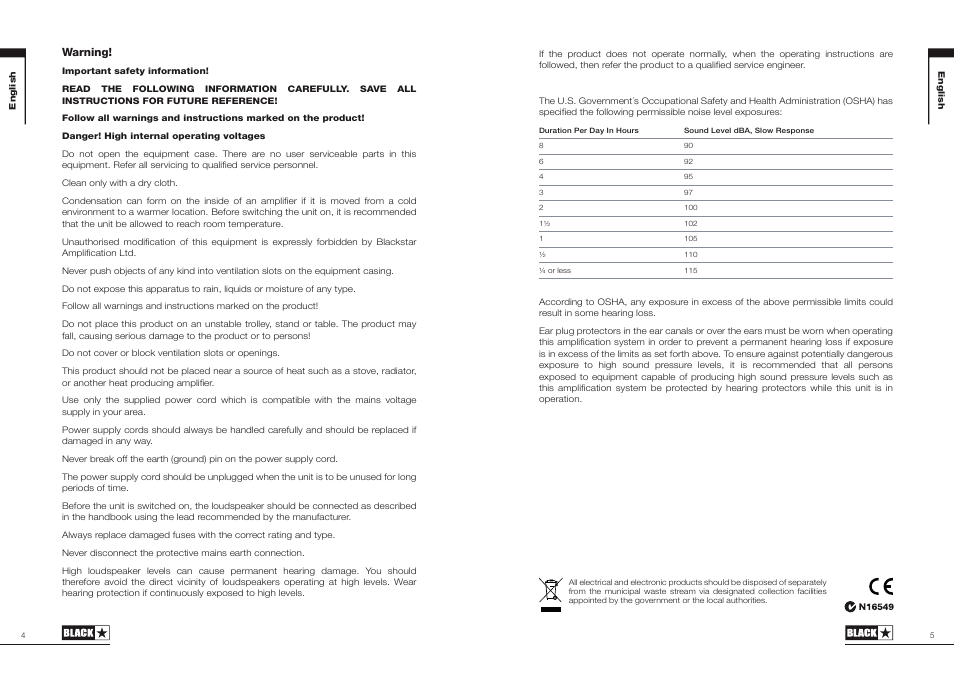 Blackstar Artisan 212 Cabinet User Manual | Page 3 / 13