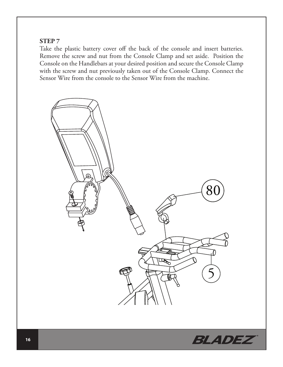 Bladez Fitness Master GS Indoor Cycle User Manual | Page 16 / 24