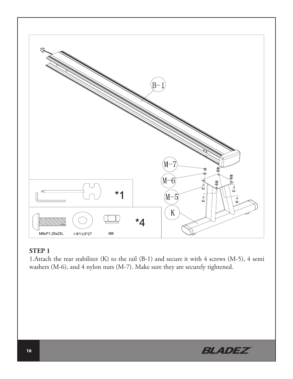 Bladez Fitness Transom Rower User Manual | Page 16 / 32