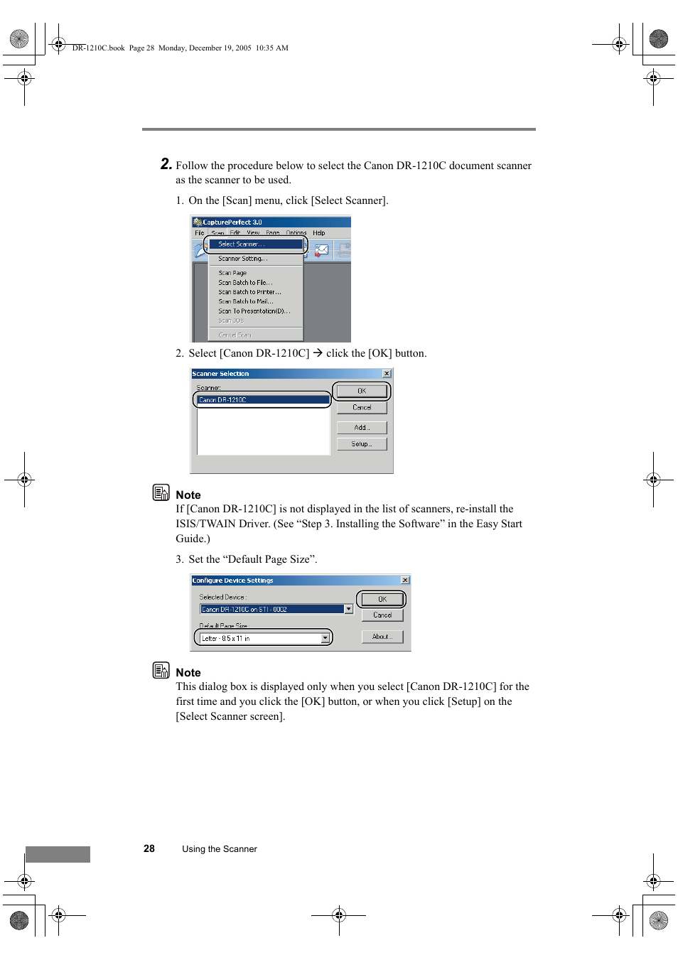 Canon DR-1210C User Manual | Page 32 / 98