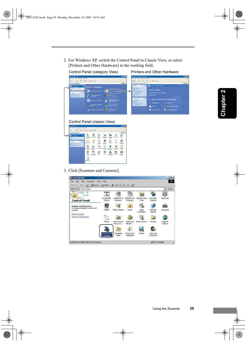 Chapter 2 | Canon DR-1210C User Manual | Page 43 / 98