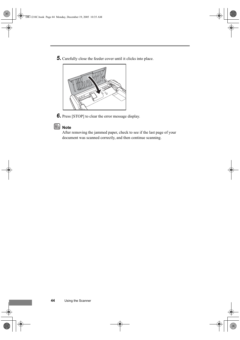 Canon DR-1210C User Manual | Page 48 / 98