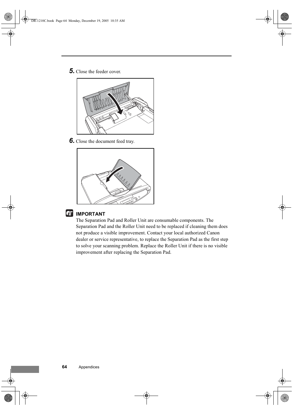 Canon DR-1210C User Manual | Page 68 / 98