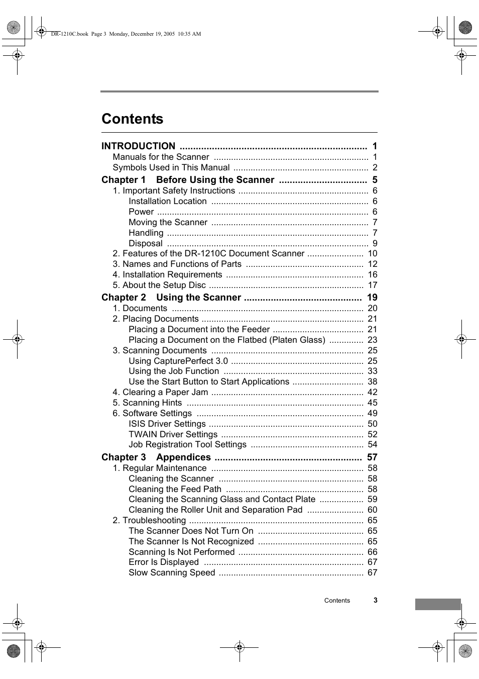 Canon DR-1210C User Manual | Page 7 / 98