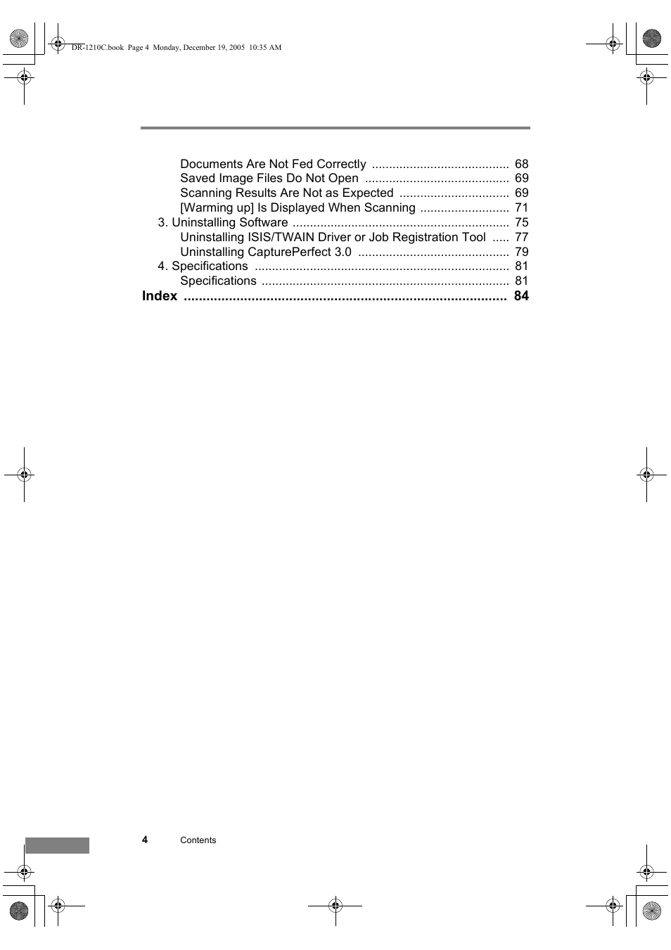 Canon DR-1210C User Manual | Page 8 / 98