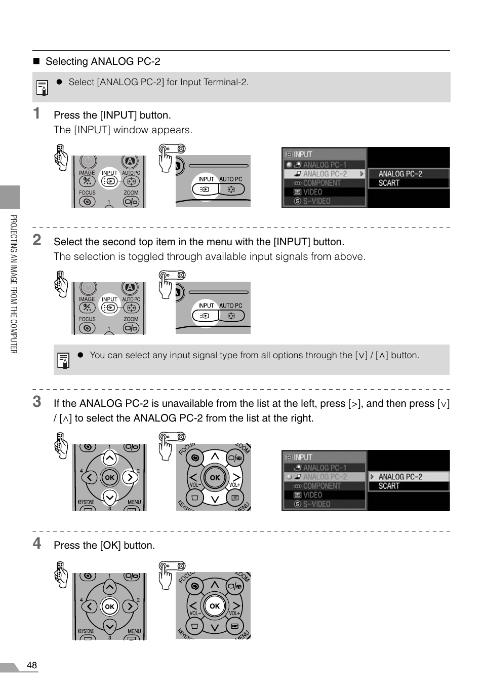 Canon REALiS X700 User Manual | Page 48 / 141