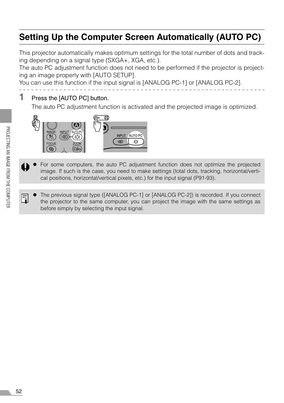 Canon REALiS X700 User Manual | Page 52 / 141