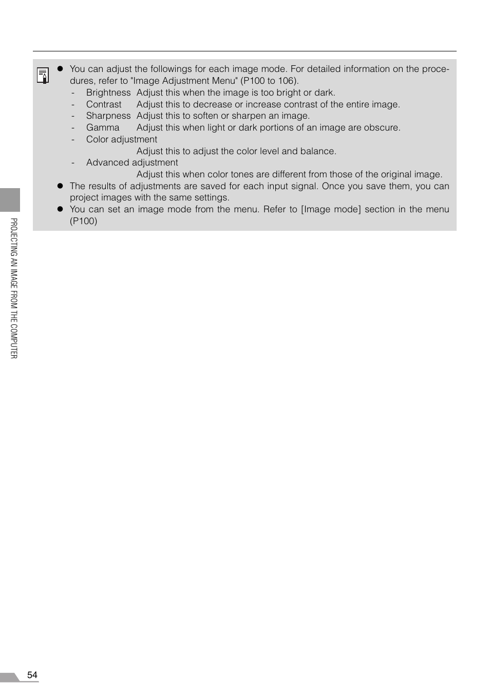 Canon REALiS X700 User Manual | Page 54 / 141