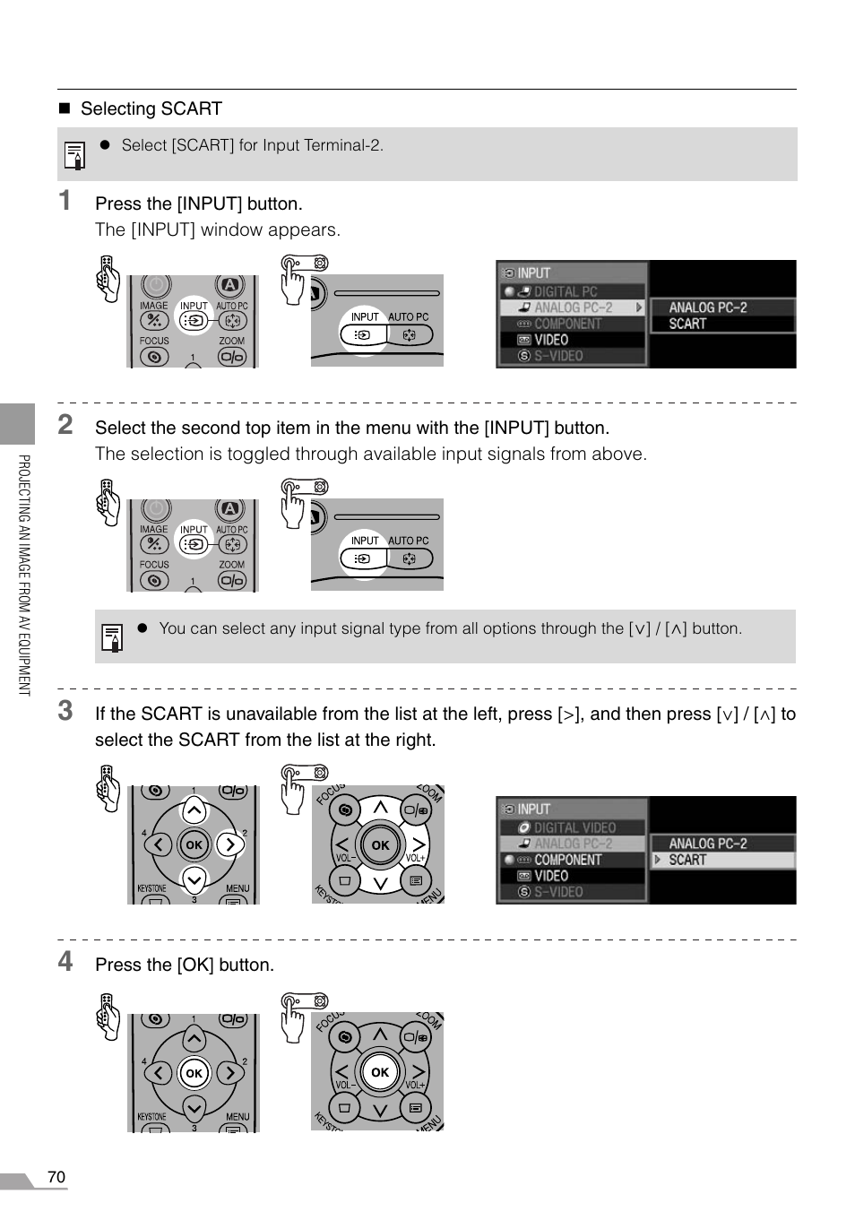 Canon REALiS X700 User Manual | Page 70 / 141