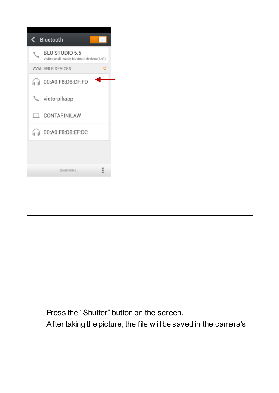 Camera | BLU Studio 5.5 User Manual | Page 11 / 20
