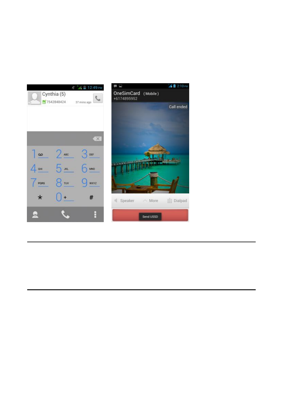 Call functions, Contacts | BLU Studio 5.5 User Manual | Page 6 / 20