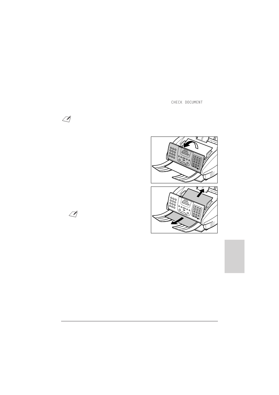 Clearing jams, Jams in the adf | Canon C75 User Manual | Page 161 / 214