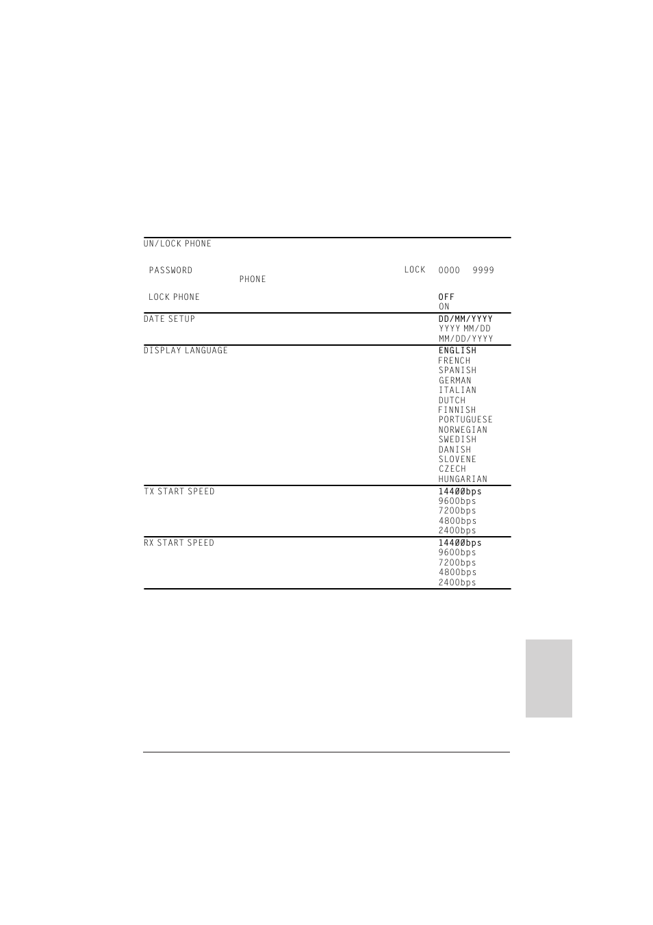 System settings menu | Canon C75 User Manual | Page 193 / 214