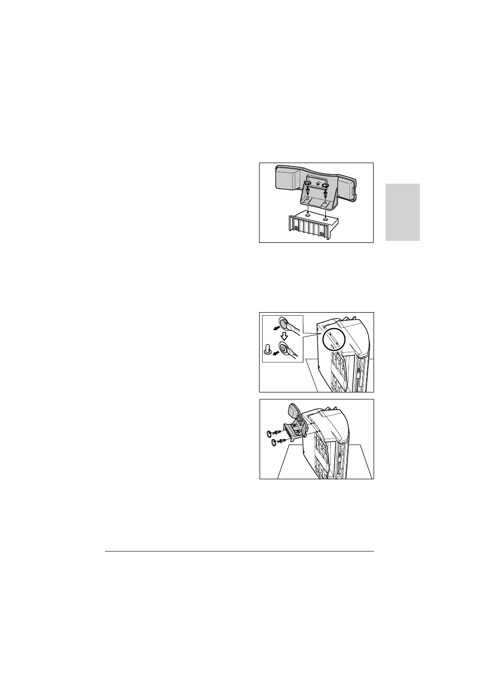 Attaching the handset to your unit | Canon C75 User Manual | Page 203 / 214