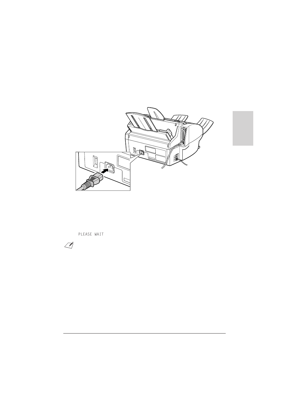 Connecting the power cord | Canon C75 User Manual | Page 23 / 214