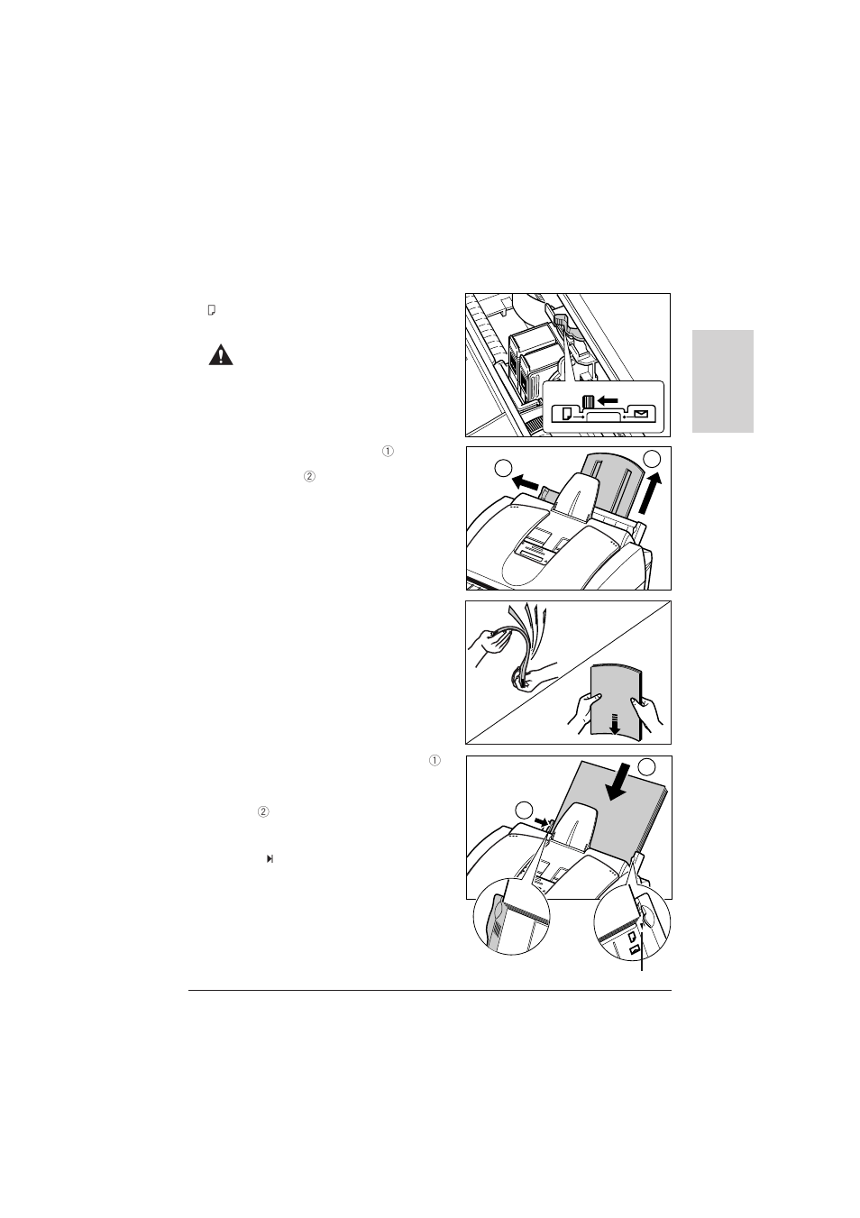 Loading paper in the multi-purpose tray | Canon C75 User Manual | Page 33 / 214