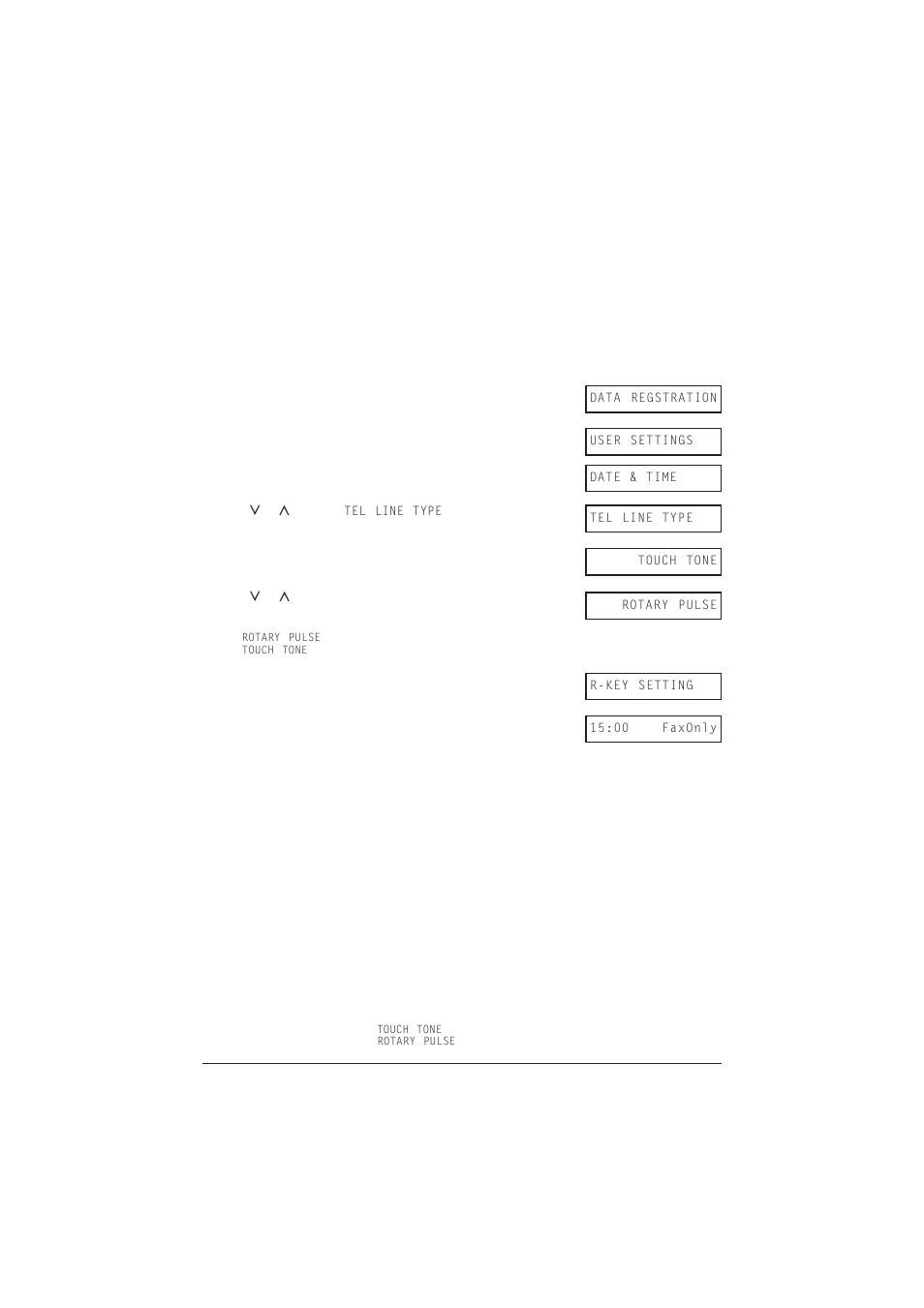 Setting the telephone line type | Canon C75 User Manual | Page 44 / 214