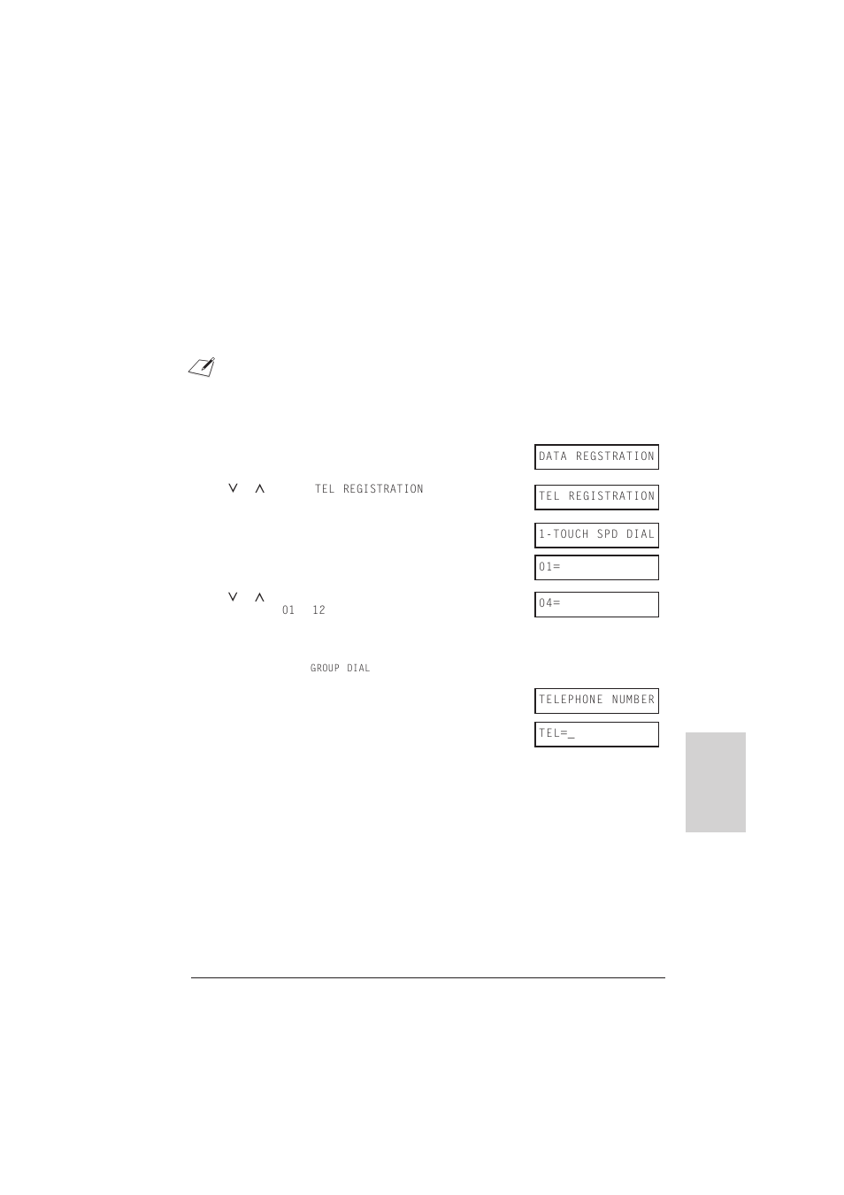 One-touch speed dialling, Registering numbers for one-touch speed dialling | Canon C75 User Manual | Page 71 / 214
