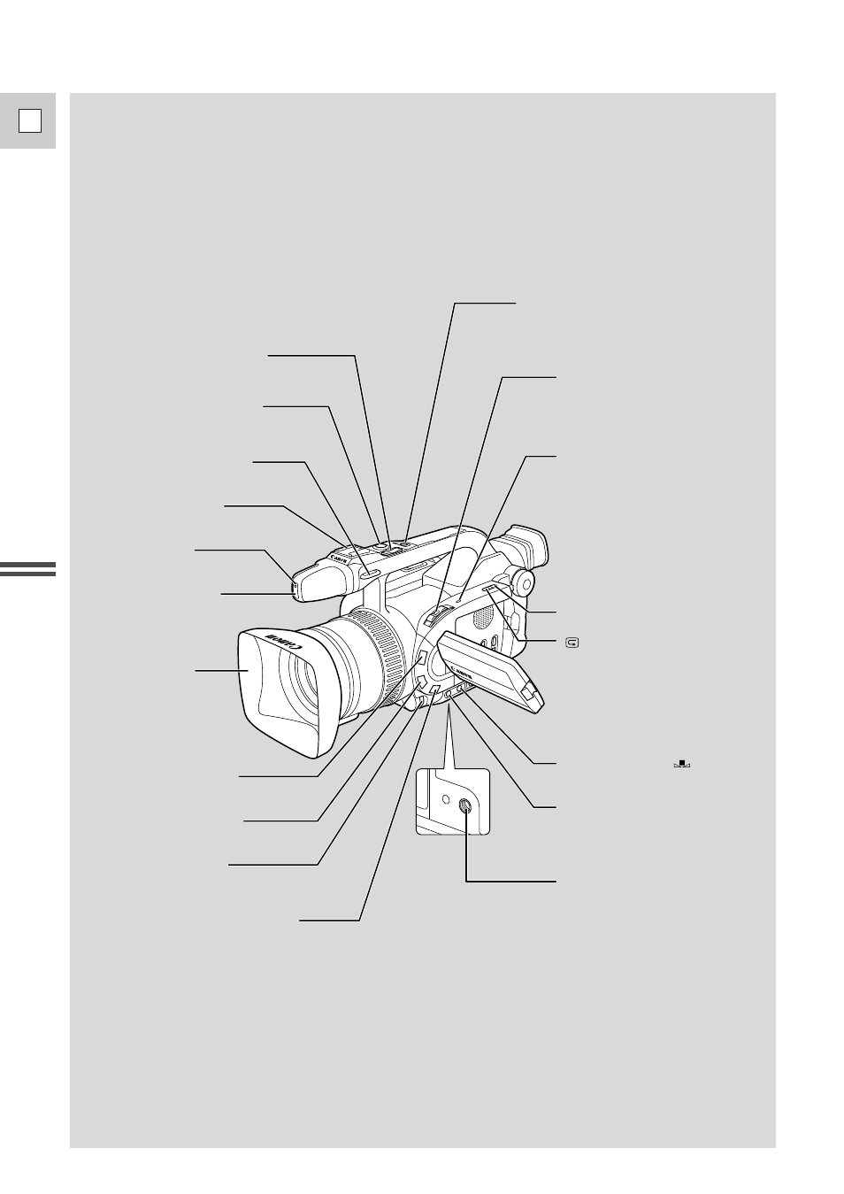 10 e | Canon DM-GL1 User Manual | Page 10 / 104
