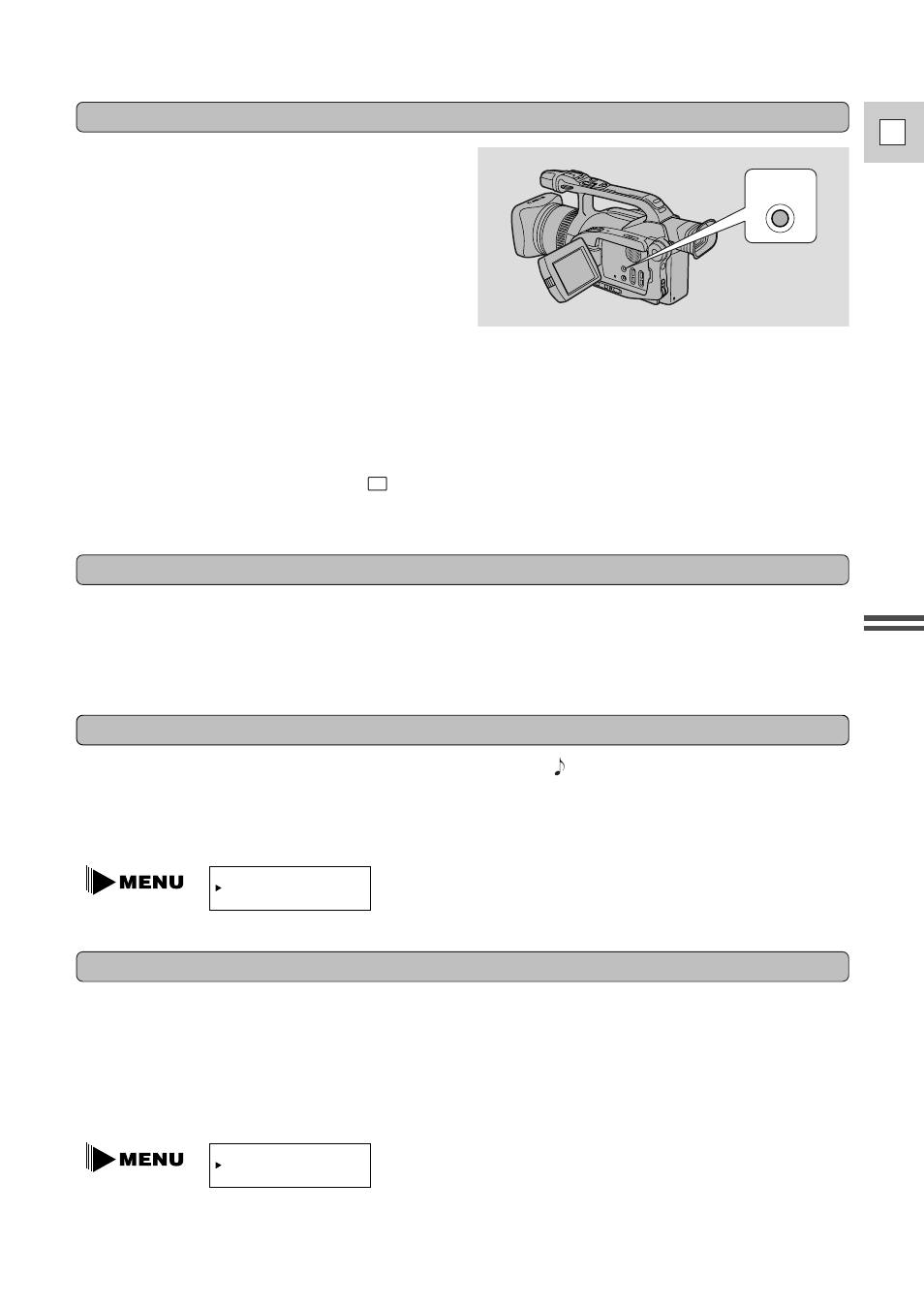 23 e | Canon DM-GL1 User Manual | Page 23 / 104