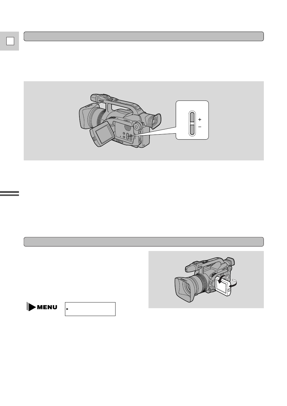 26 e | Canon DM-GL1 User Manual | Page 26 / 104