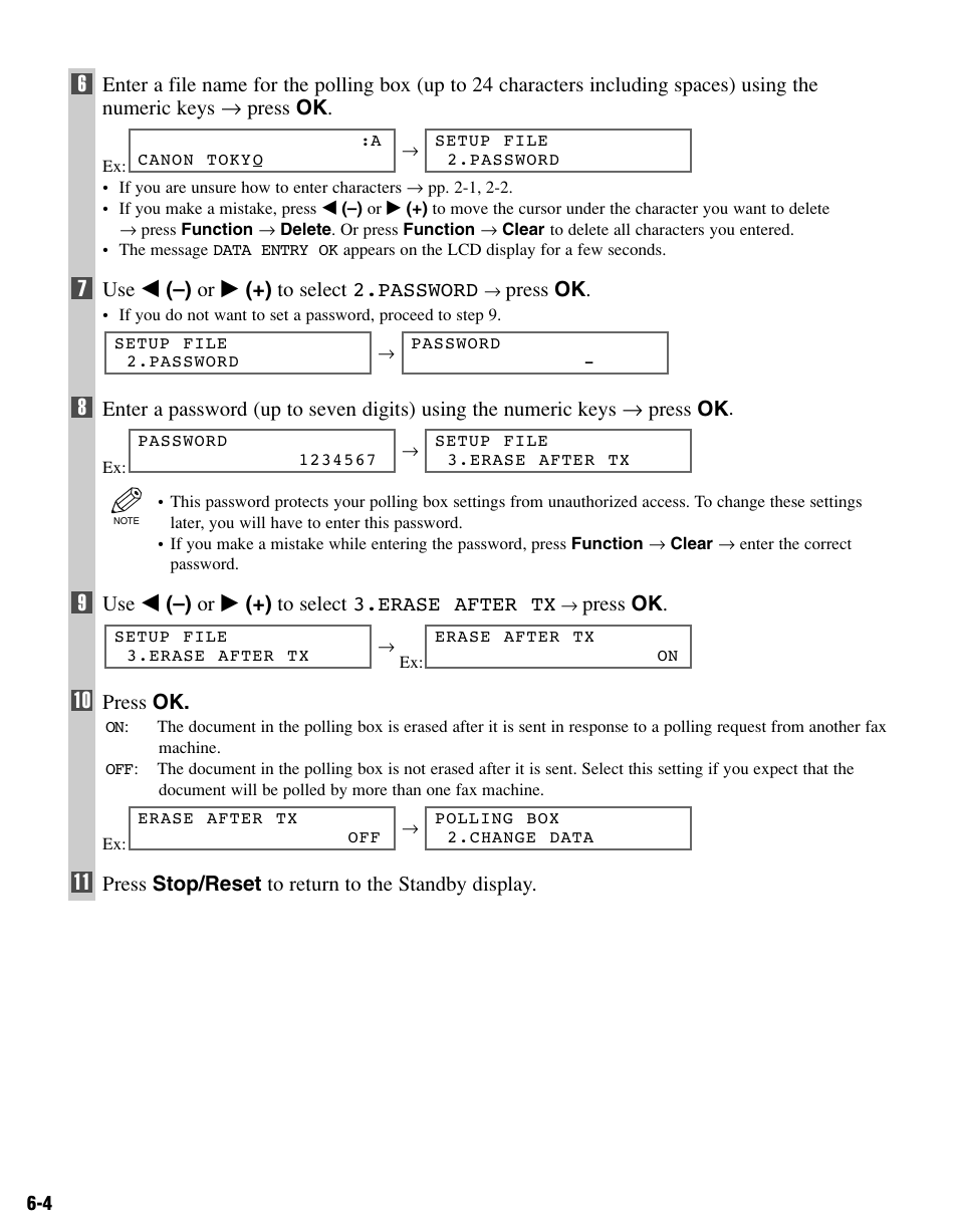 Canon FAX-L400 User Manual | Page 65 / 110