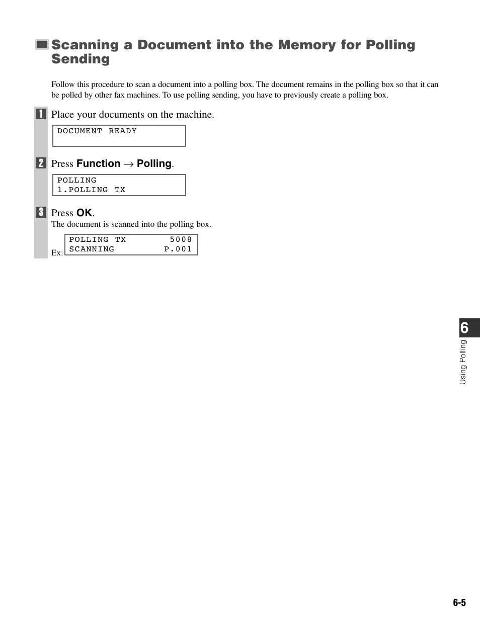 Canon FAX-L400 User Manual | Page 66 / 110