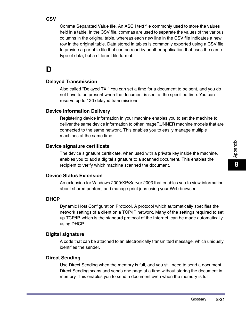 Canon C2550 User Manual | Page 203 / 234