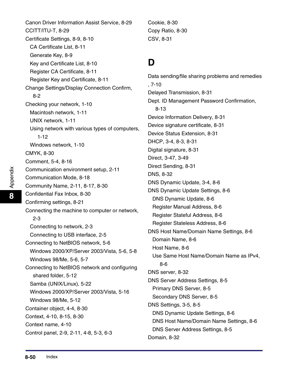 Canon C2550 User Manual | Page 222 / 234