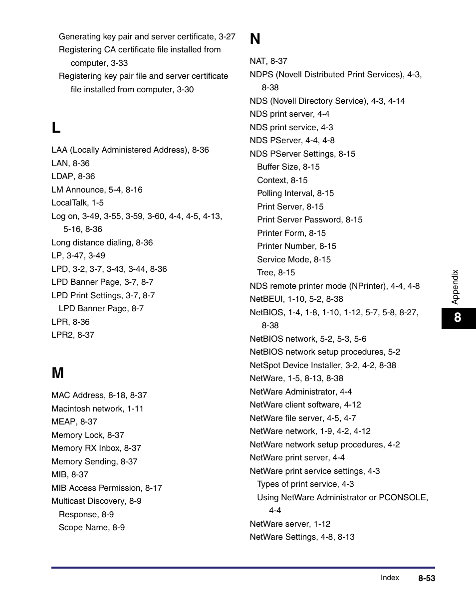 Canon C2550 User Manual | Page 225 / 234