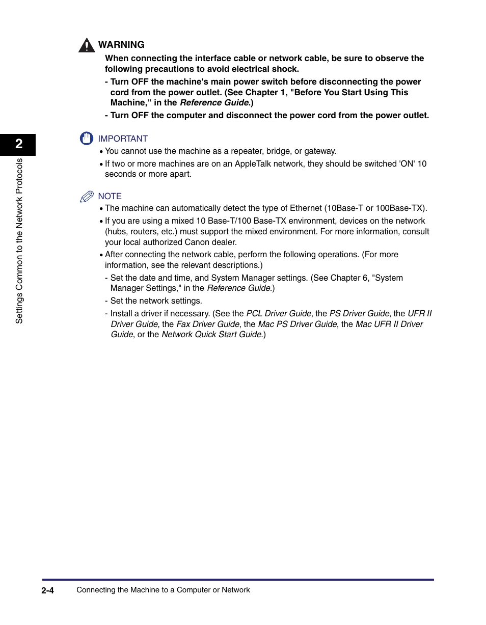 Canon C2550 User Manual | Page 30 / 234