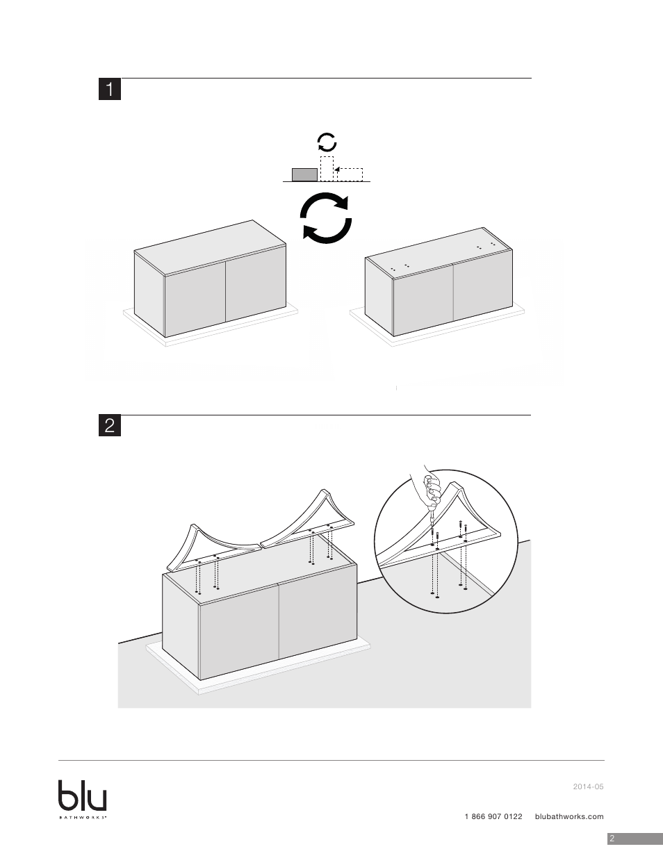 Blu Bathworks BEP012 User Manual | Page 3 / 7