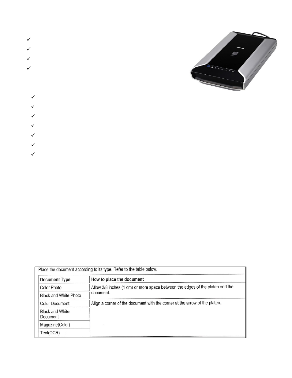 Canon Canoscan 8800 User Manual | 6 pages