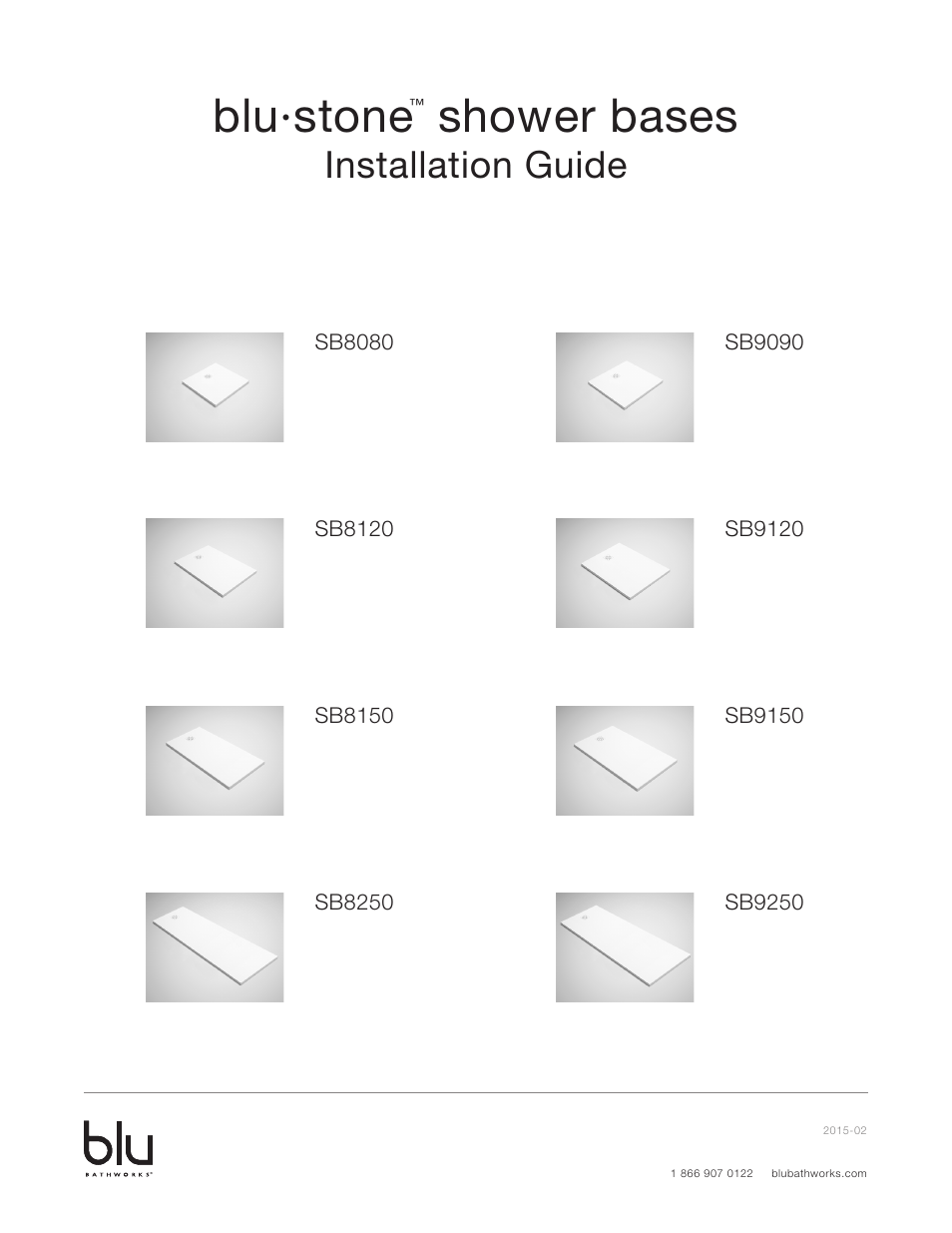 Blu Bathworks SB8080 User Manual | 10 pages