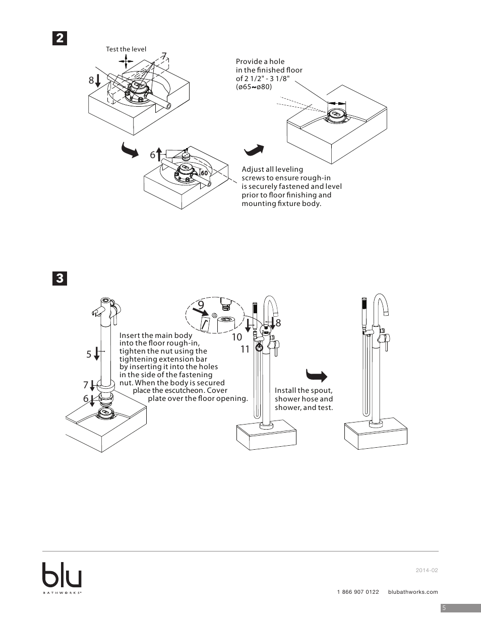 Blu Bathworks TSP510 User Manual | Page 5 / 10