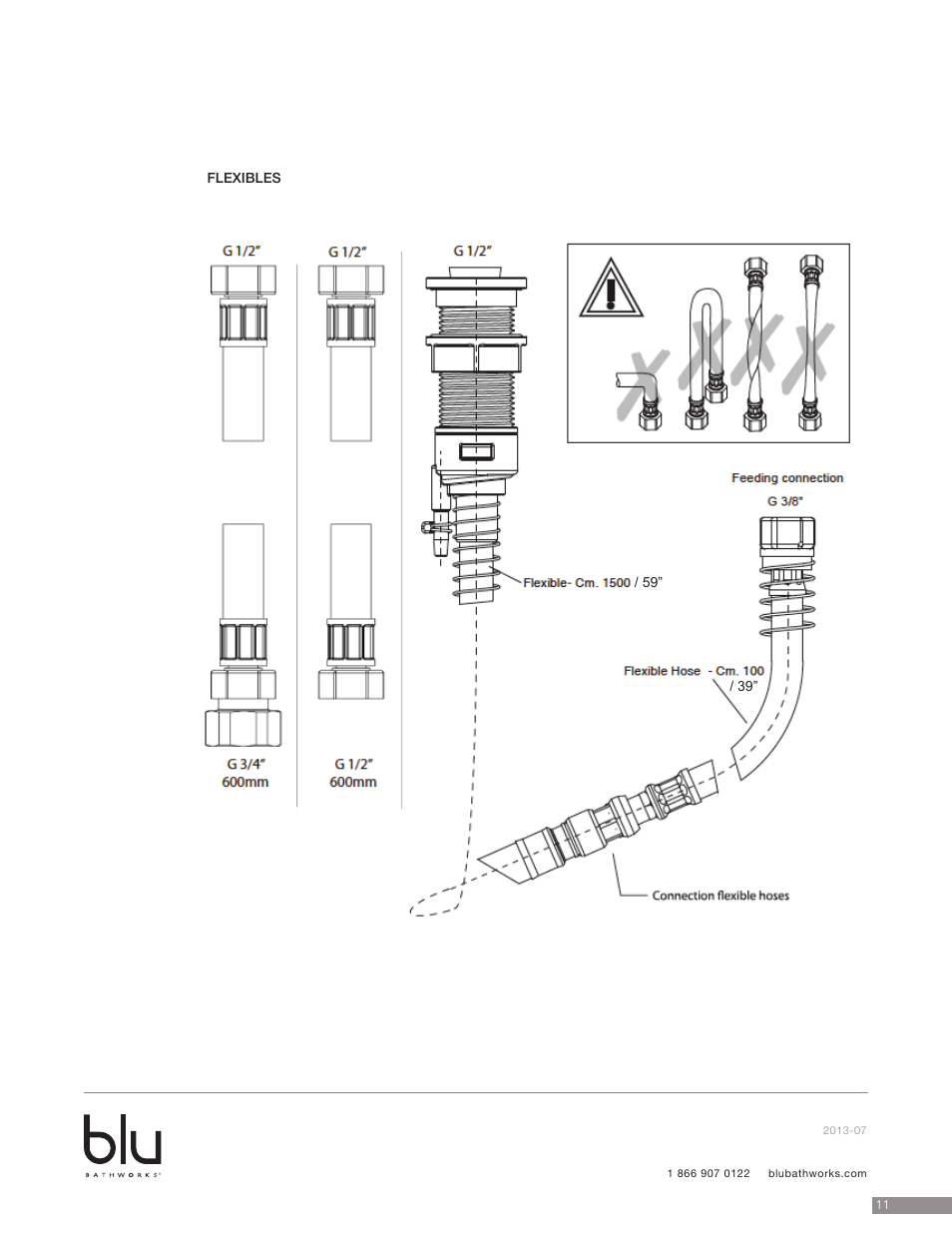 Blu Bathworks TSP421 User Manual | Page 12 / 15
