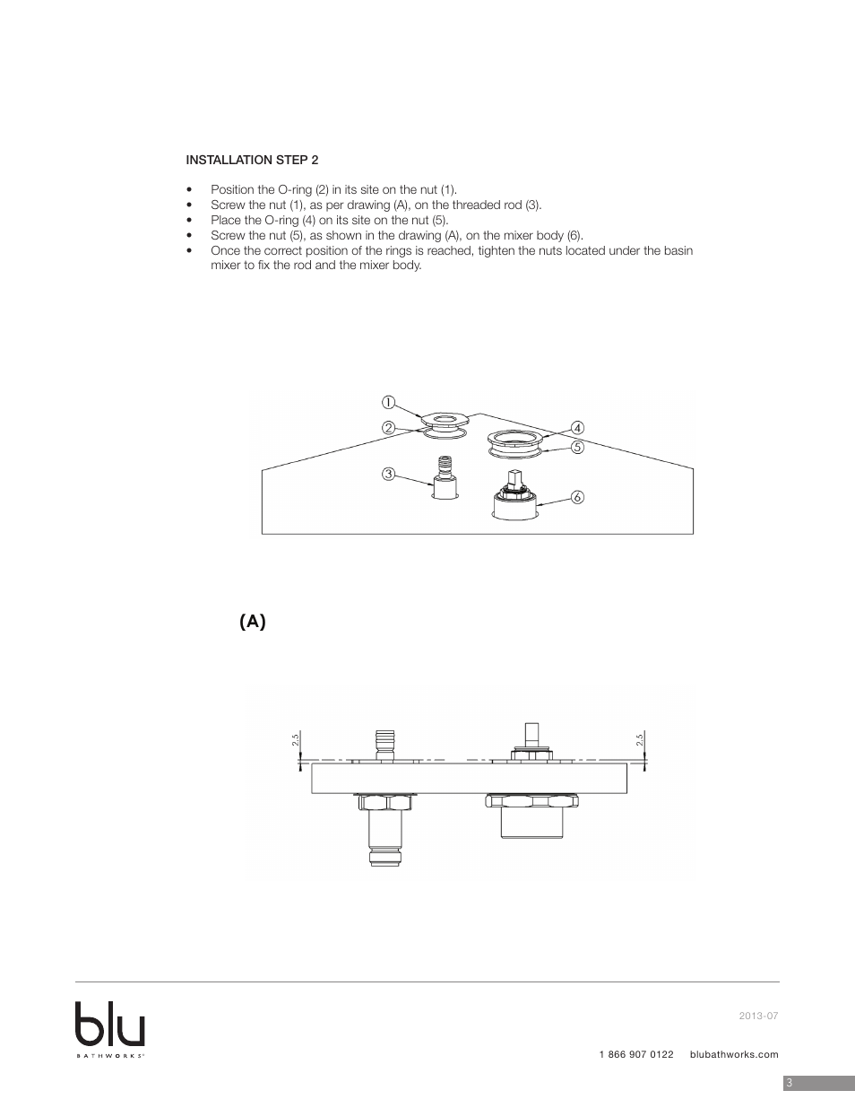 Blu Bathworks TSP131 User Manual | Page 4 / 10