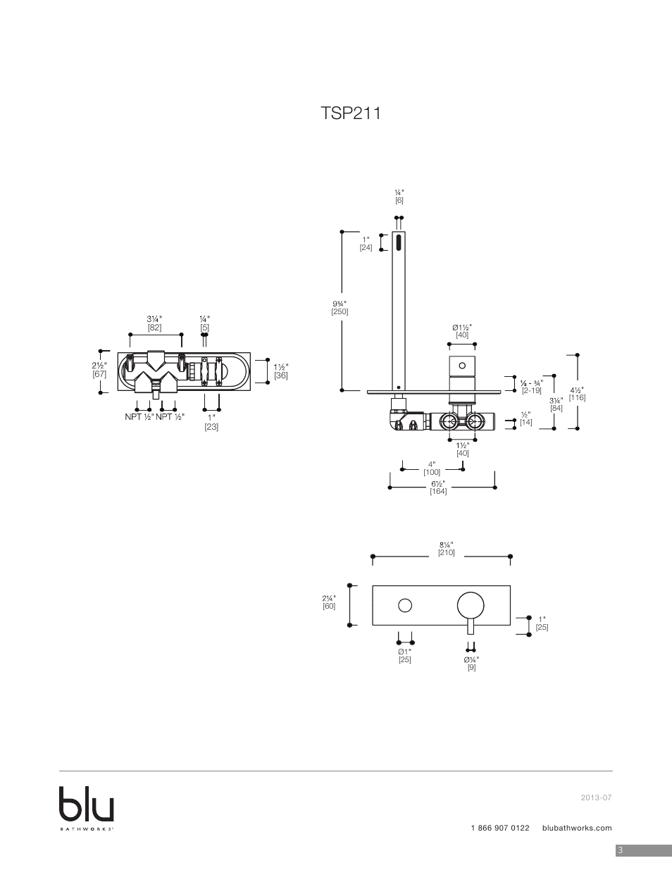 Tsp211 | Blu Bathworks TSP211 User Manual | Page 4 / 6