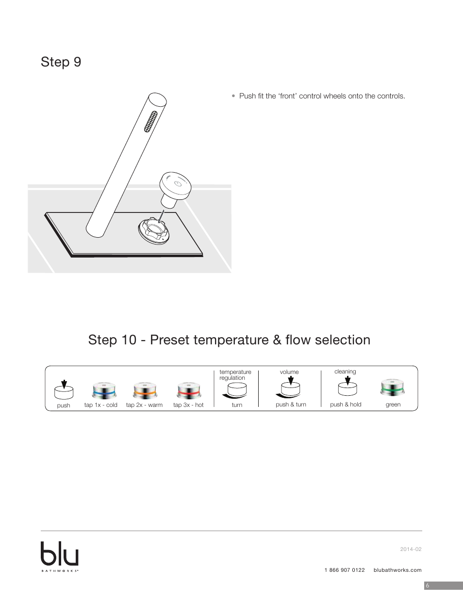 Blu Bathworks TEP211 User Manual | Page 7 / 17