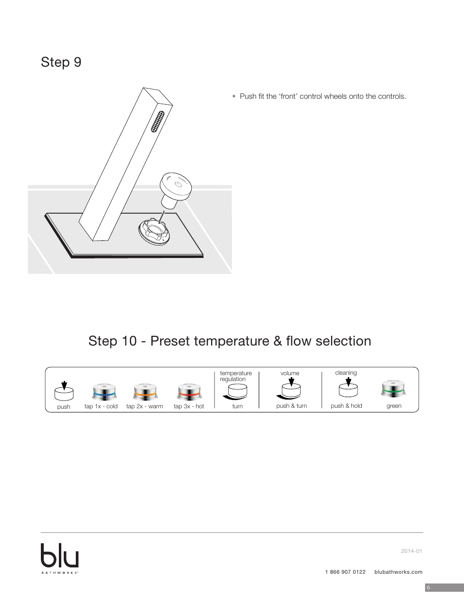 Blu Bathworks TEU211 User Manual | Page 7 / 16