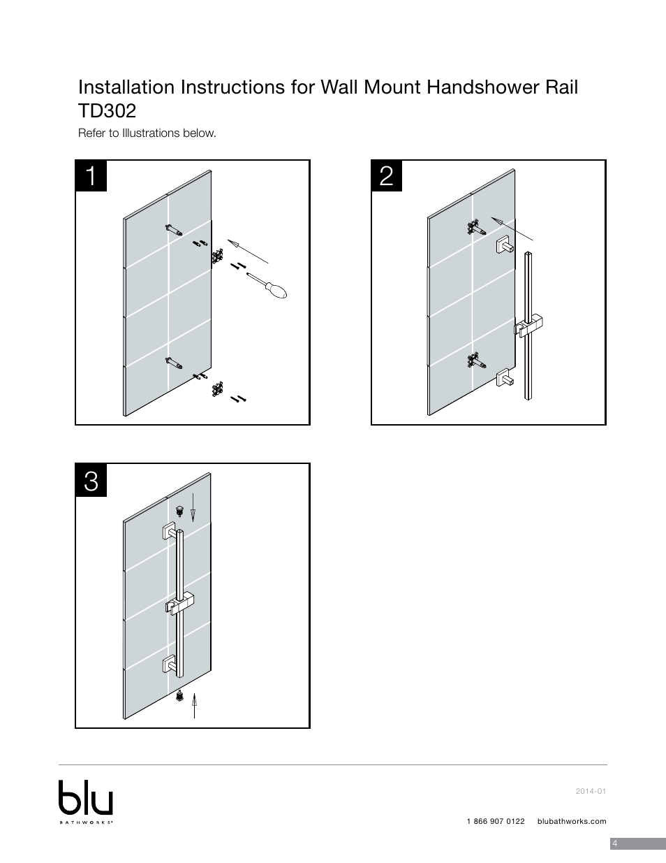 Blu Bathworks TD302 User Manual | Page 5 / 7