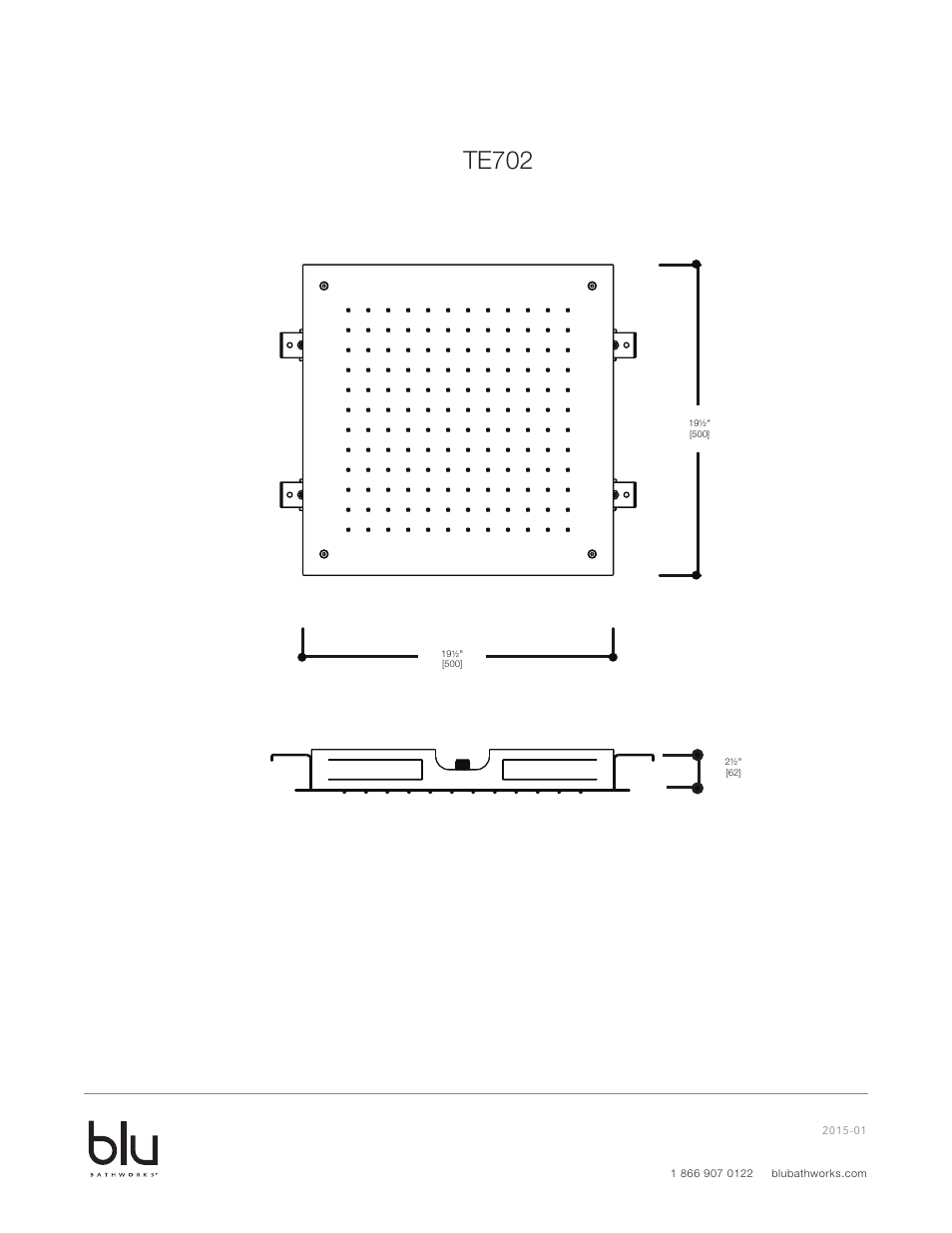 Te702 | Blu Bathworks TE702 User Manual | Page 7 / 9