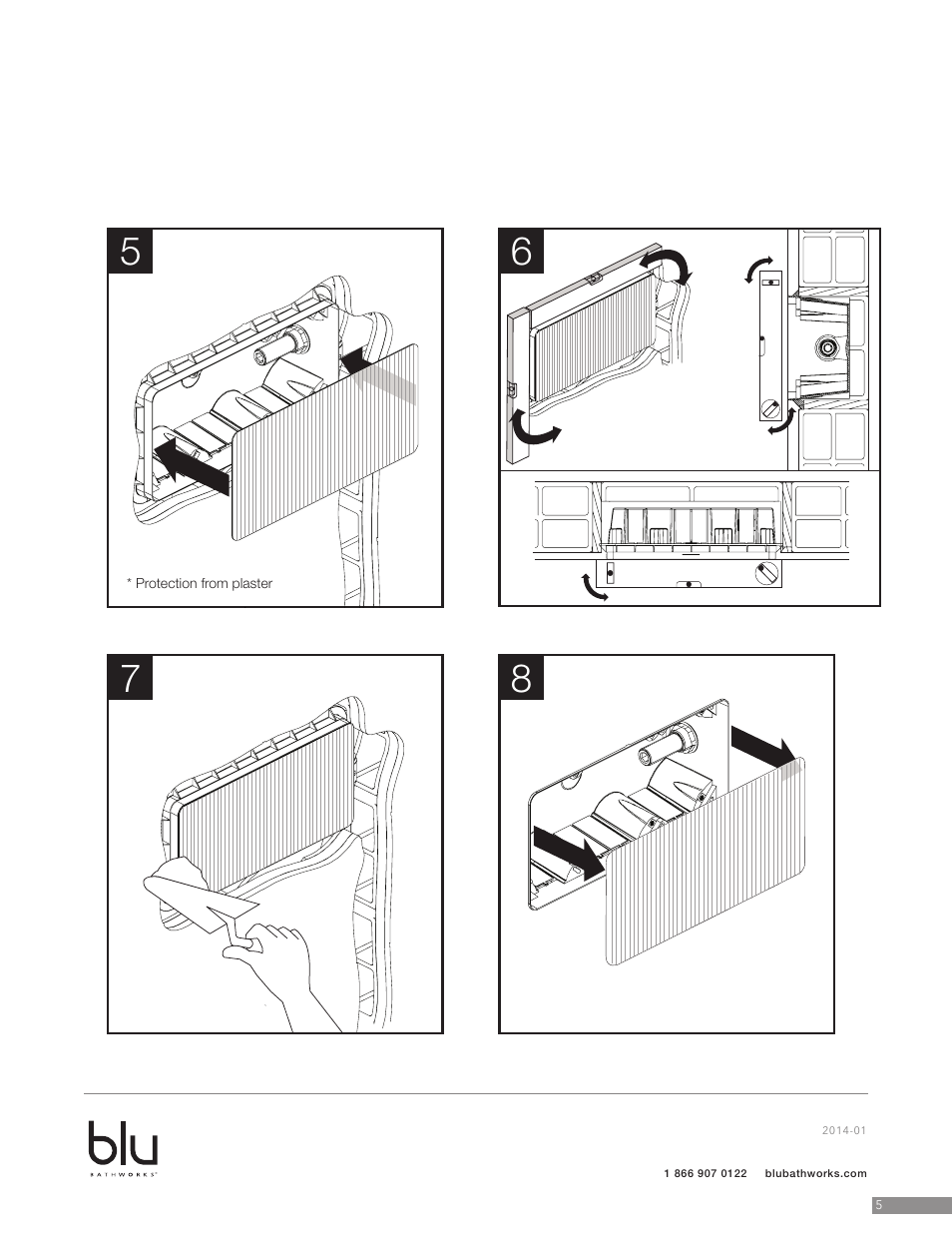 Blu Bathworks TE780 User Manual | Page 6 / 12